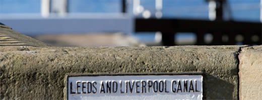Leed and Liverpool Canal Sign